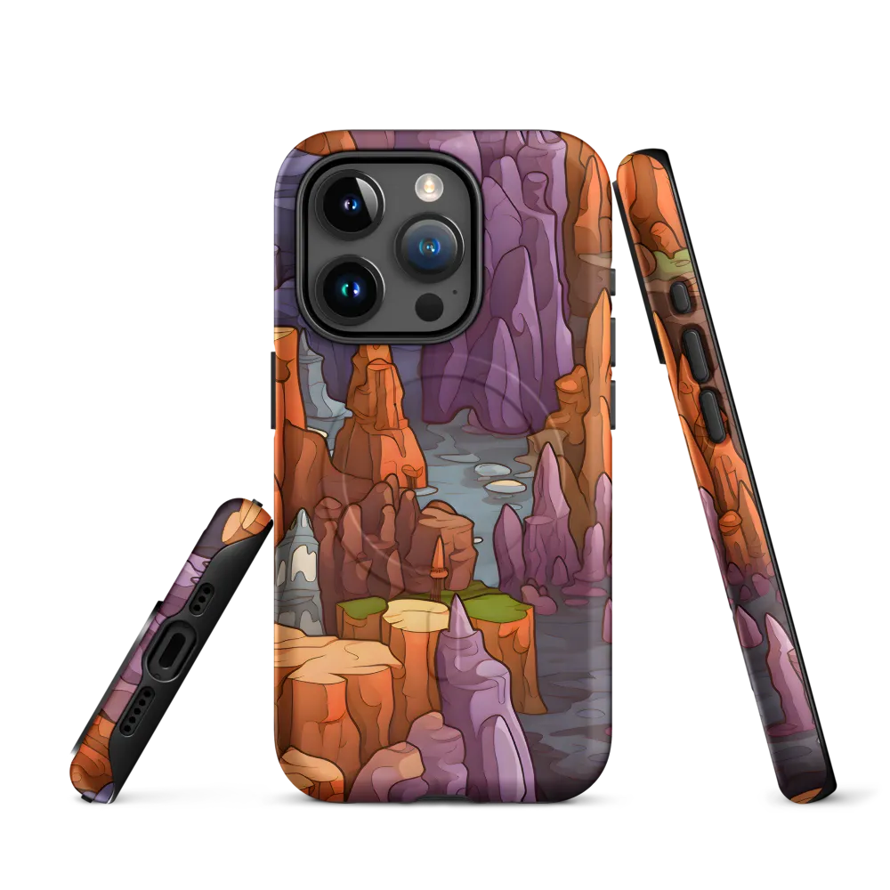 Vibrant Rockscape: A Digital Odyssey