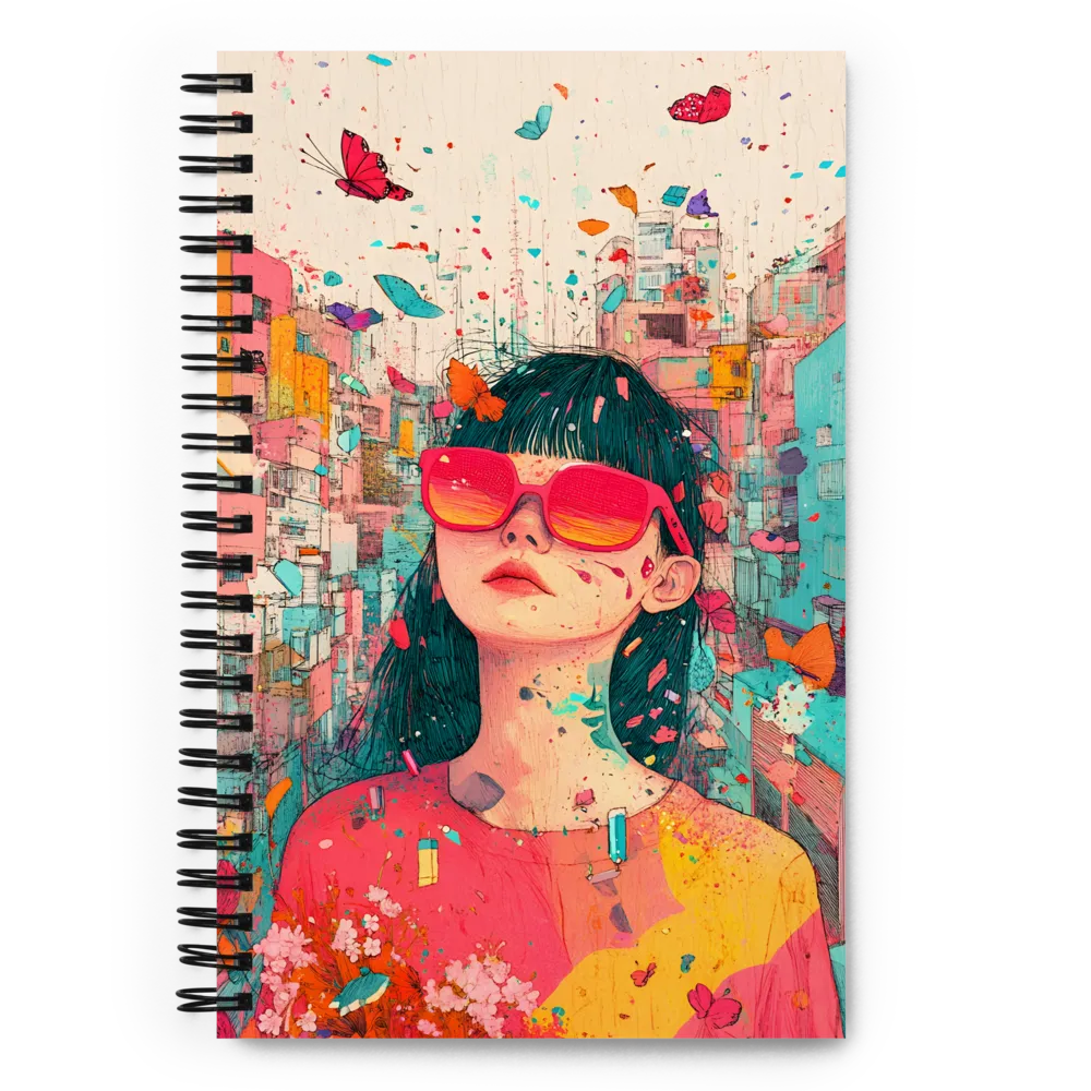 Urban Dreams: A Portrait in Color | Spiral Notebook