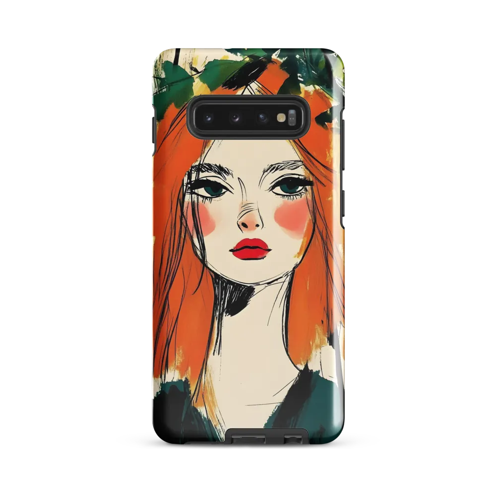 The Serene Queen | Phone Case |  S10 Plus | Tough Case | Glossy