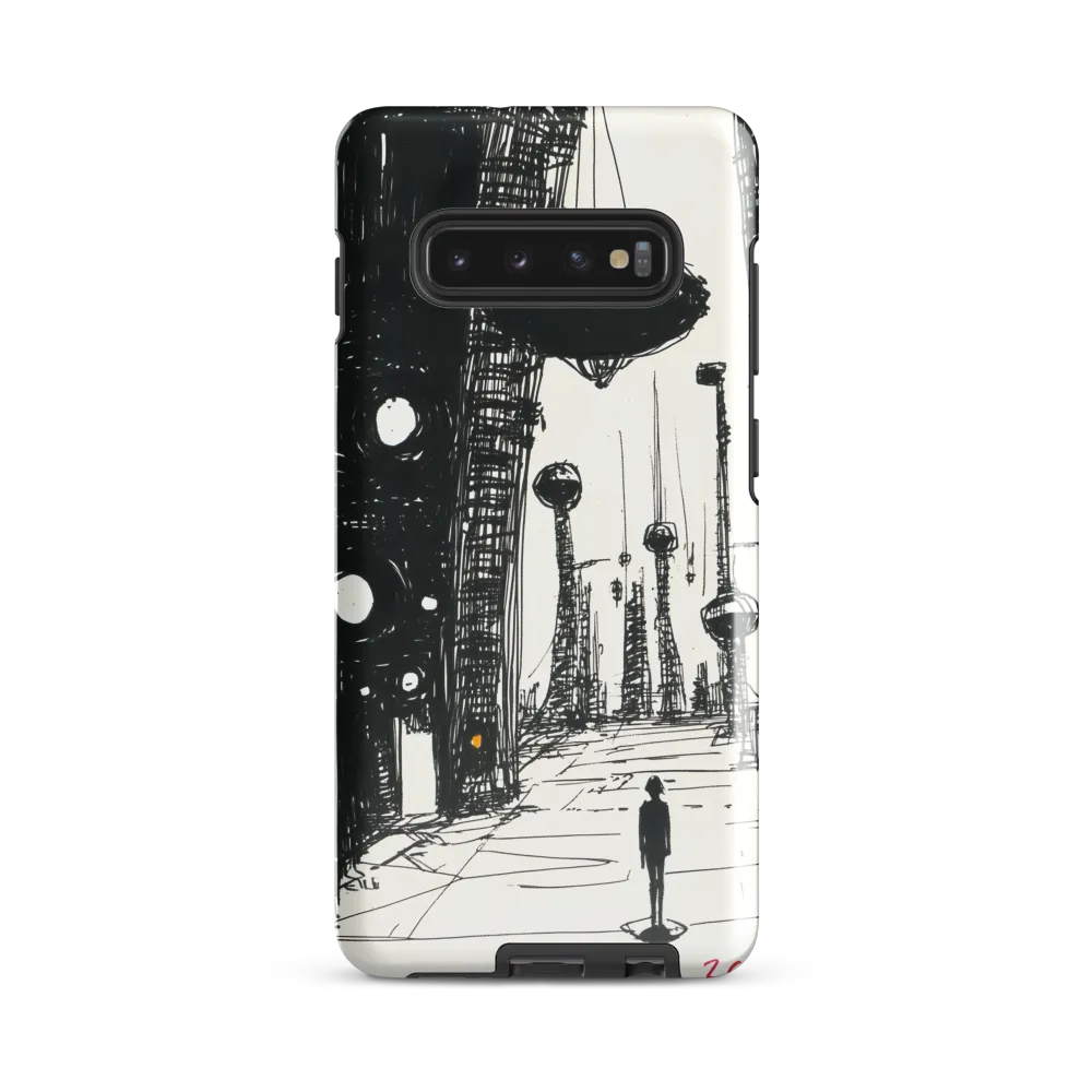 The Echoing Silence of Tomorrow | Phone Case |  S10 Plus | Tough Case | Glossy