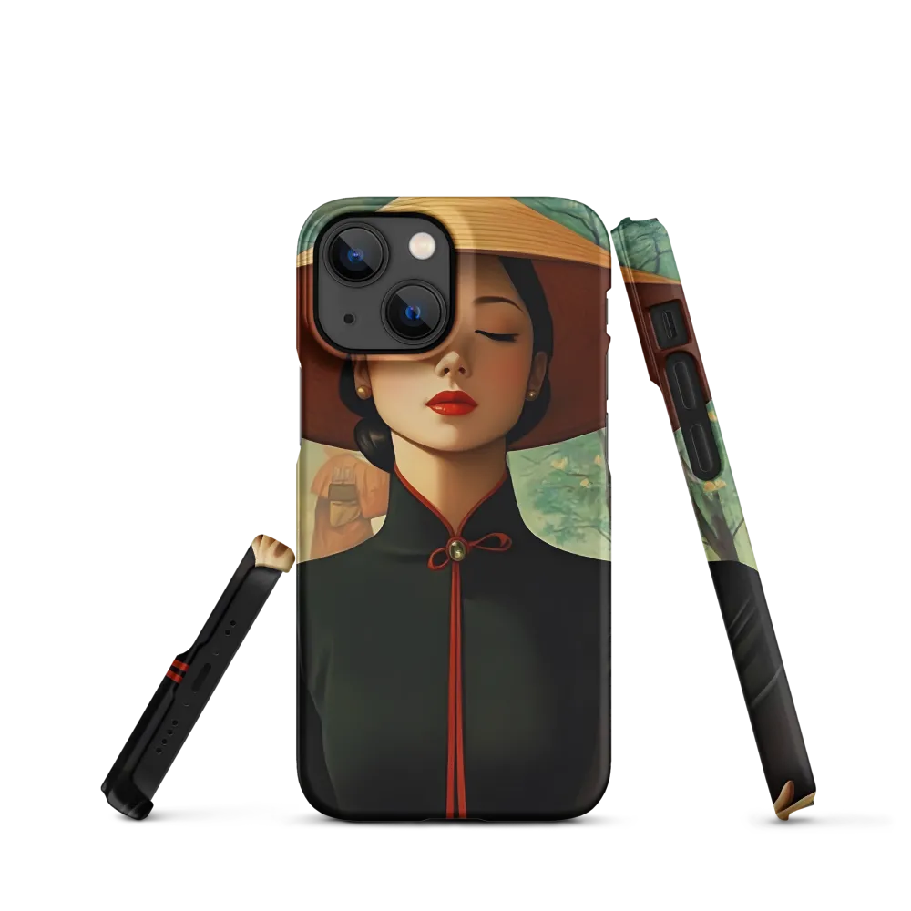 Elegance in Tranquility | Phone Case |  13 Mini | Snap Case | Matte