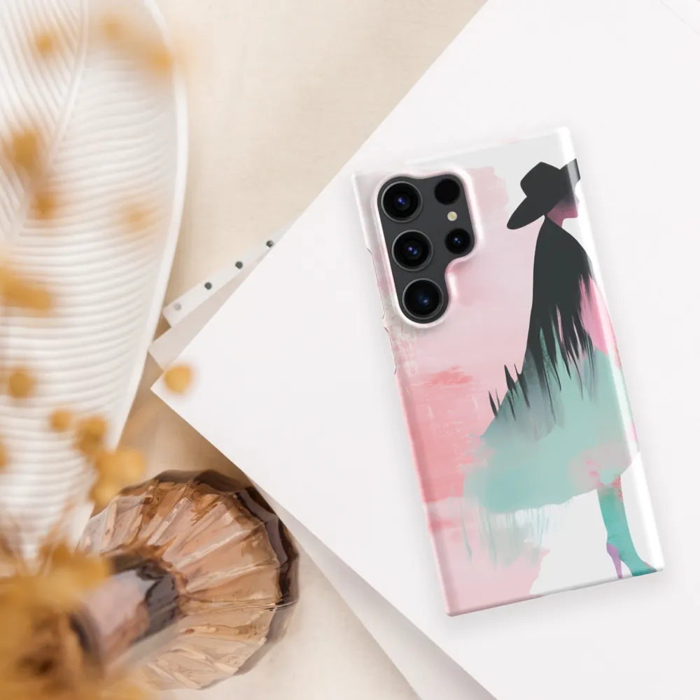 Elegance in Silhouette | Phone Case |  S23 Ultra | Snap Case | Glossy
