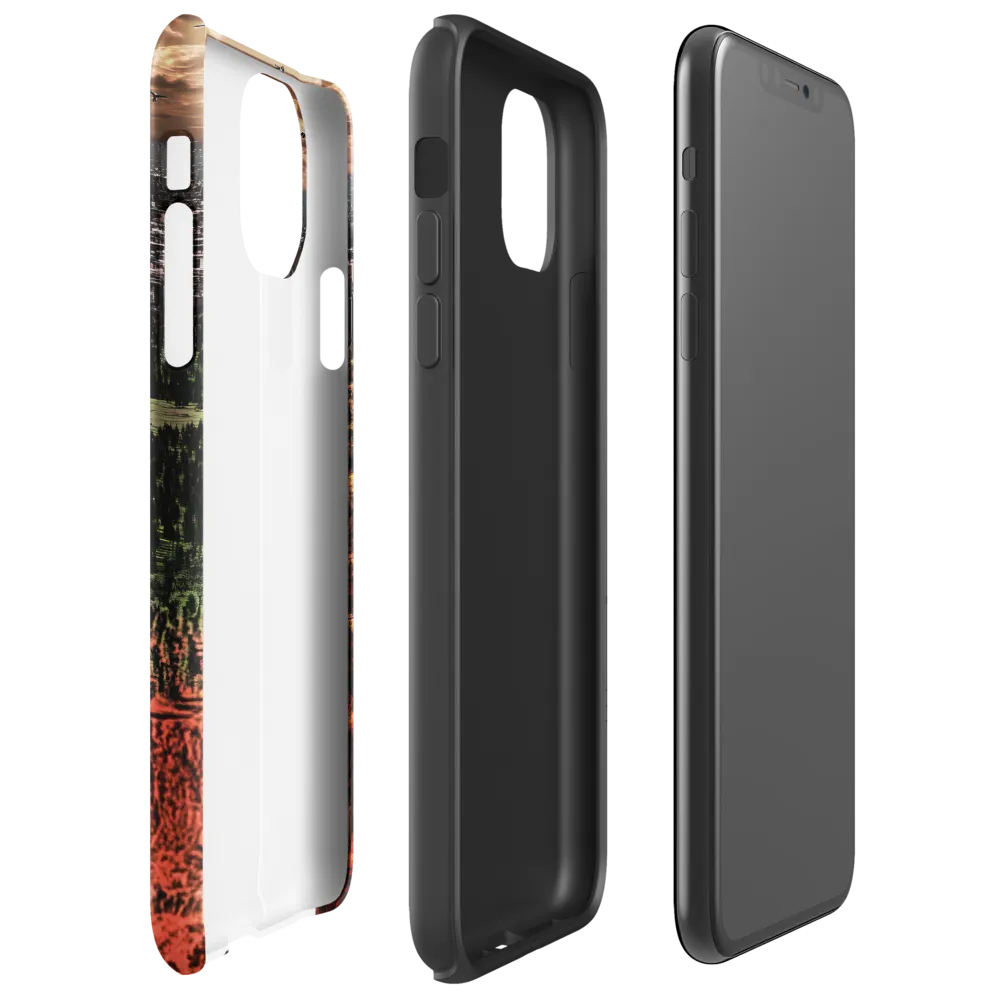 Harmony and Dissonance: A Landscape of Contrasts | Phone Case |  11 Pro Max | Tough Case | Glossy