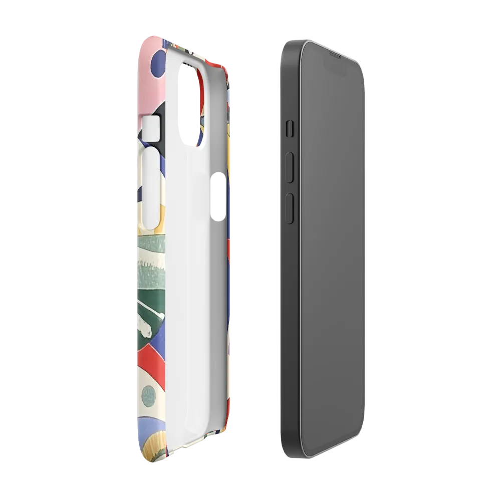 Dynamic Mosaic Symmetry | Phone Case |  13 | Snap Case | Glossy