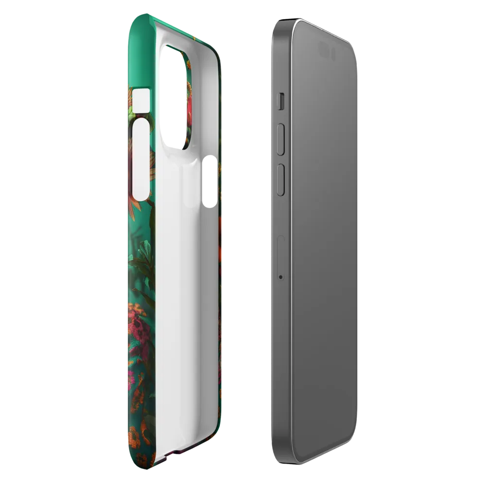 Floral Reverie | Phone Case |  14 Pro Max | Snap Case | Glossy