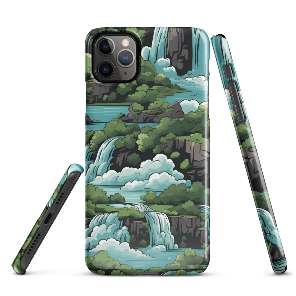 Harmonious Cascades | Phone Case |  11 Pro Max | Snap Case | Glossy