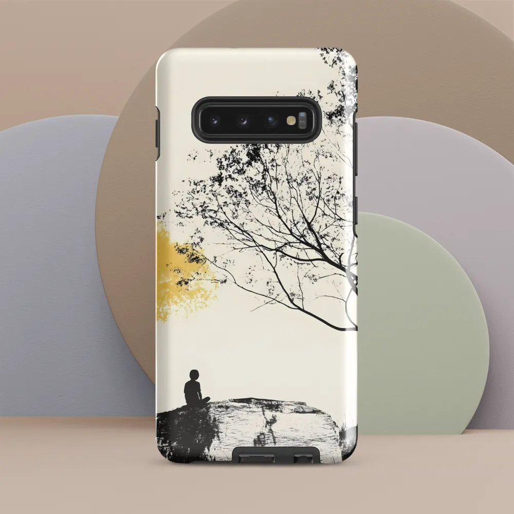 Whispers of Solitude | Phone Case |  S10 Plus | Tough Case | Glossy