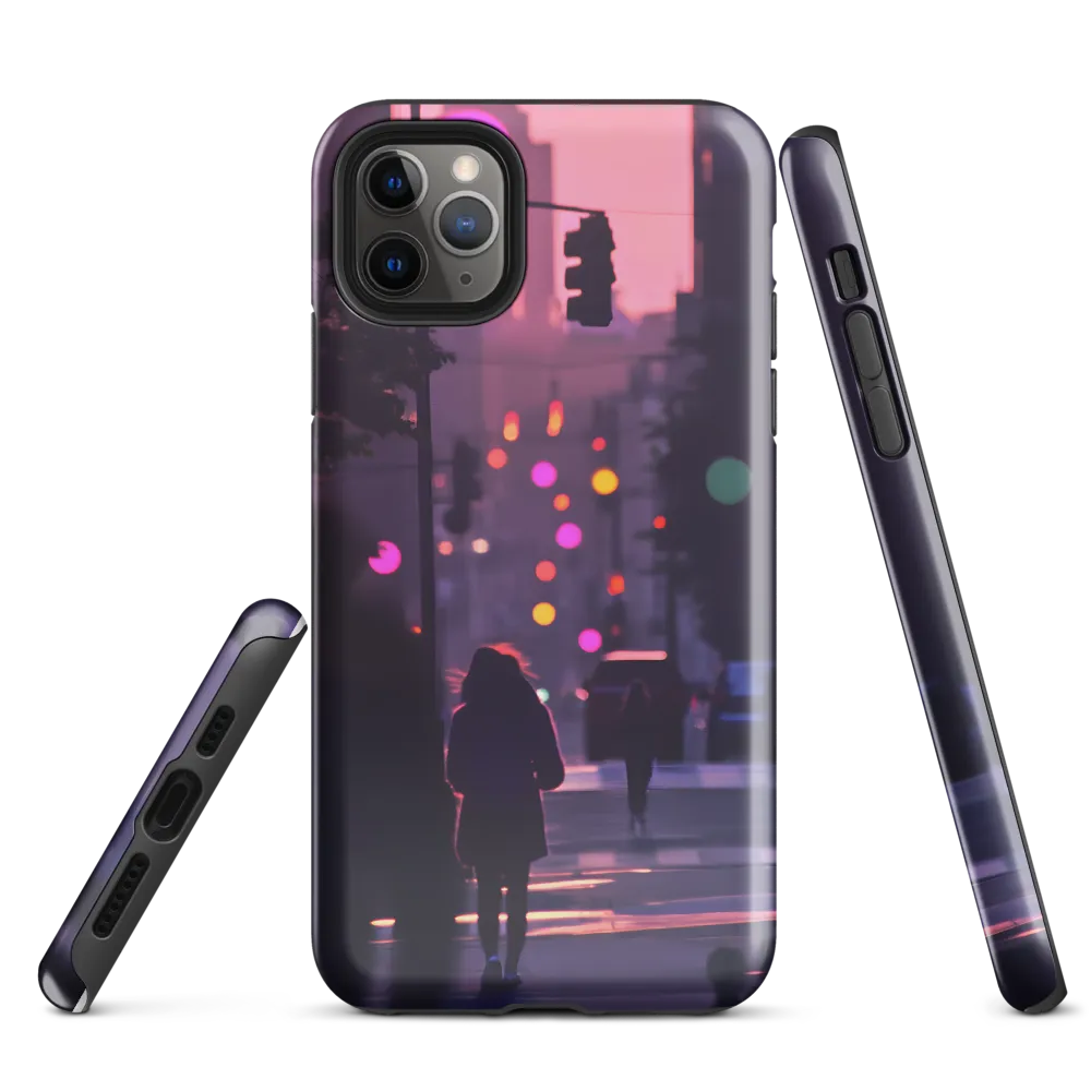 City Silhouettes at Dusk | Phone Case |  11 Pro Max | Tough Case | Glossy