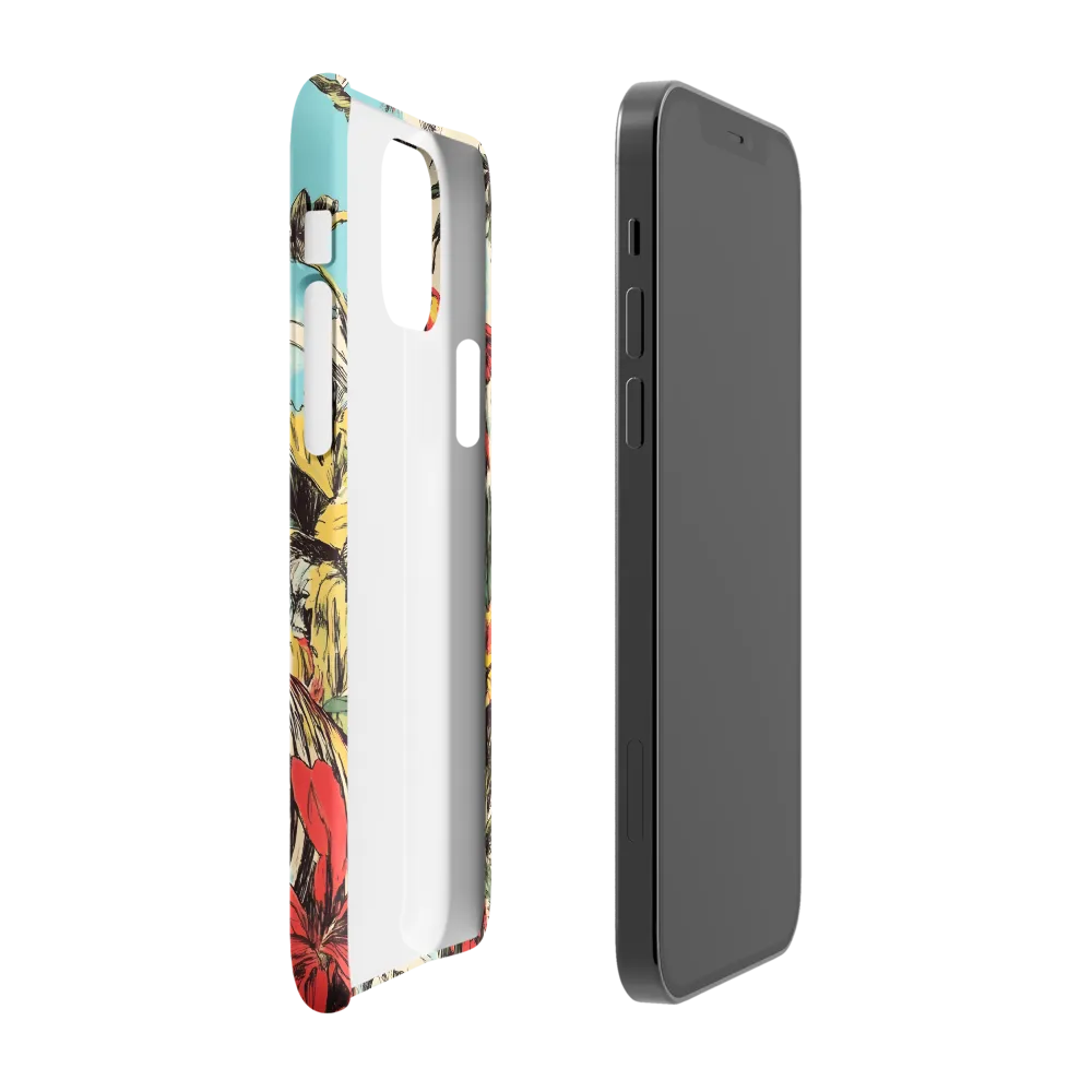 Zebra in Tropical Reverie