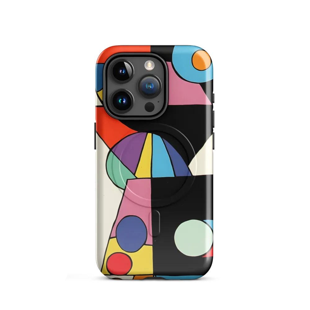 The Play of Shapes | Phone Case |  15 Pro | MagSafe® Tough Case | Glossy