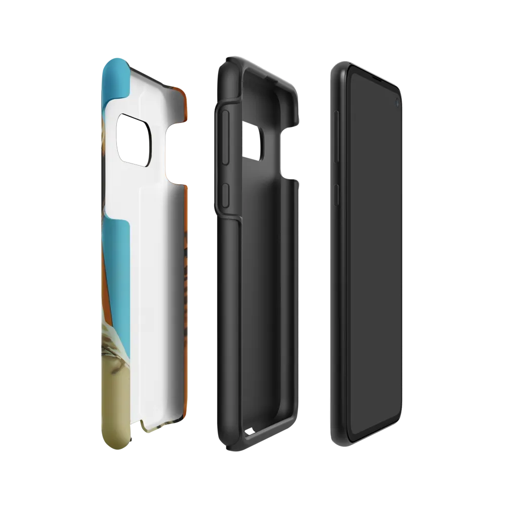 Urban Elegance: A Portrait of Confidence | Phone Case |  S10e | Tough Case | Matte