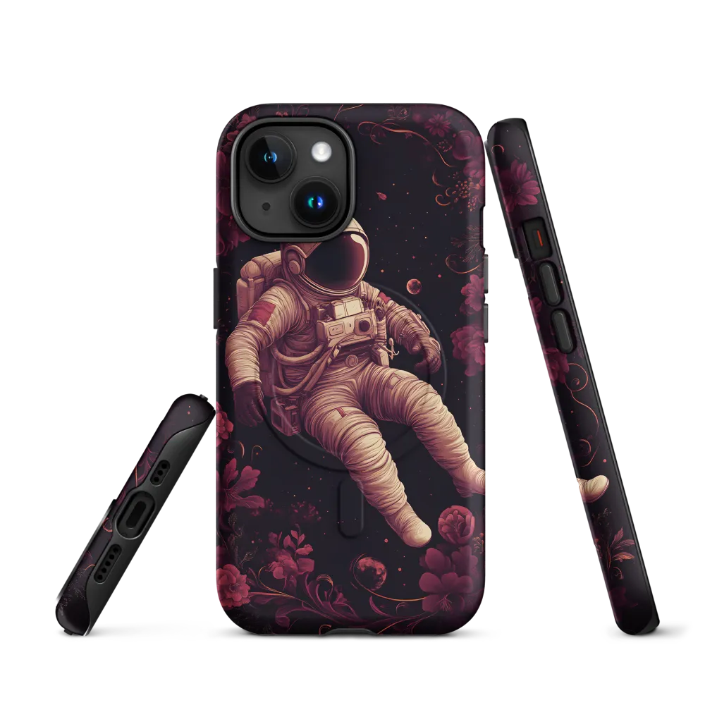 Cosmic Bloom: An Astronaut's Journey