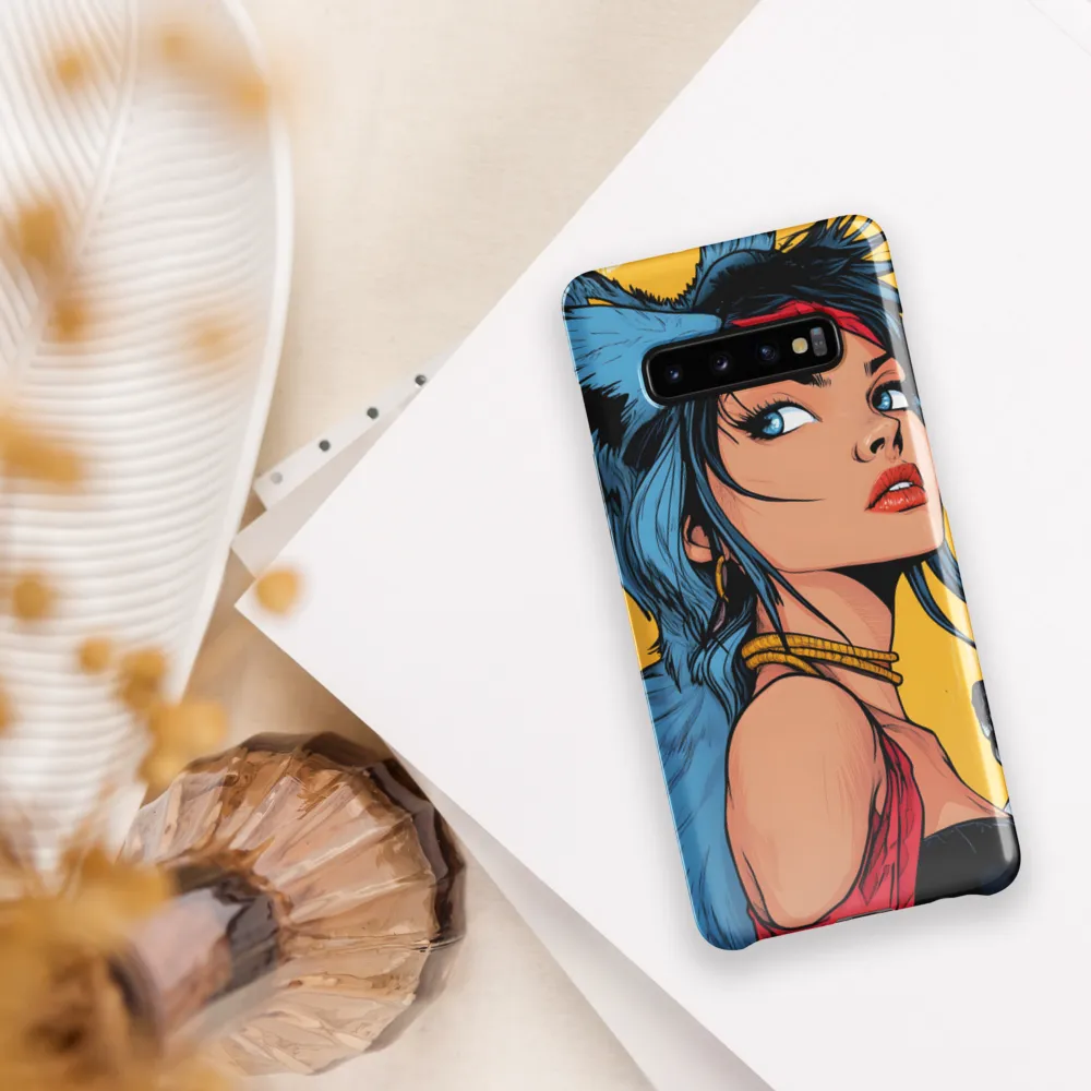 Fierce Elegance | Phone Case |  S10 Plus | Snap Case | Glossy