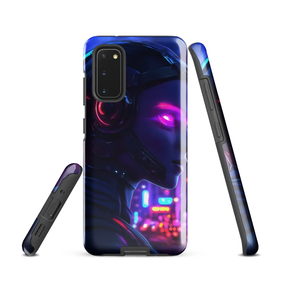Neon Dreams: A Cyborg's Mystique
