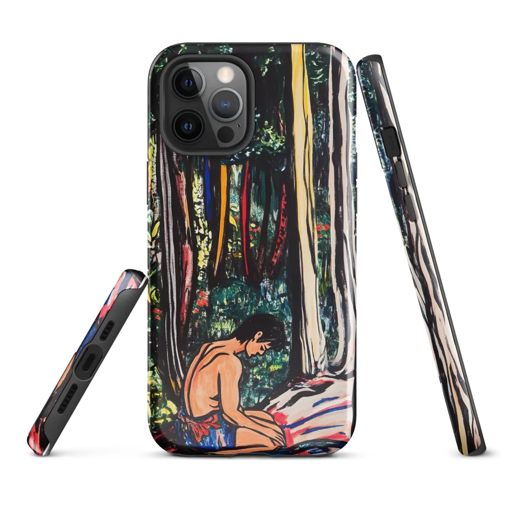 Contemplation in Nature | Phone Case |  12 Pro Max | Tough Case | Glossy