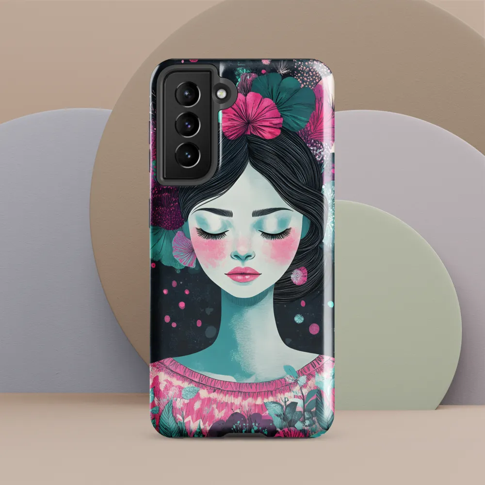 Embrace of Floral Serenity