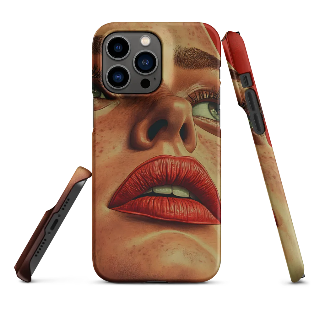 Red Intensity: A Portrait of Elegance