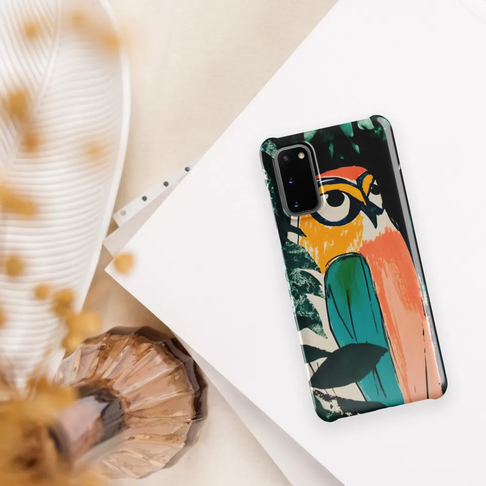 Camouflaged Majesty: The Abstract Owl
