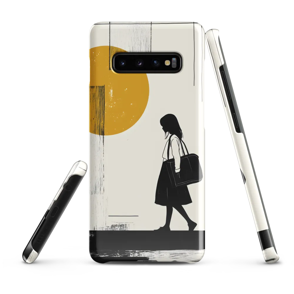 Silent Steps | Phone Case |  S10 Plus | Snap Case | Glossy