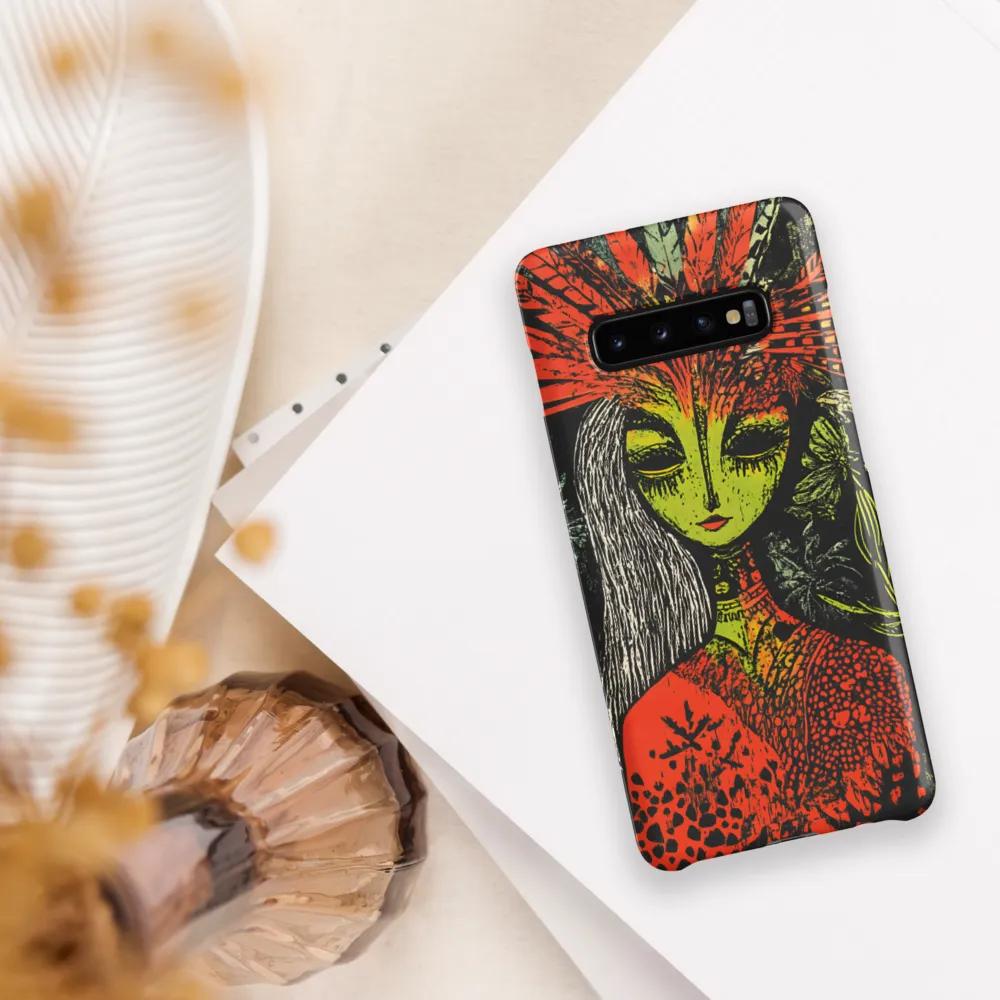 Mystical Flora: A Surreal Portrait