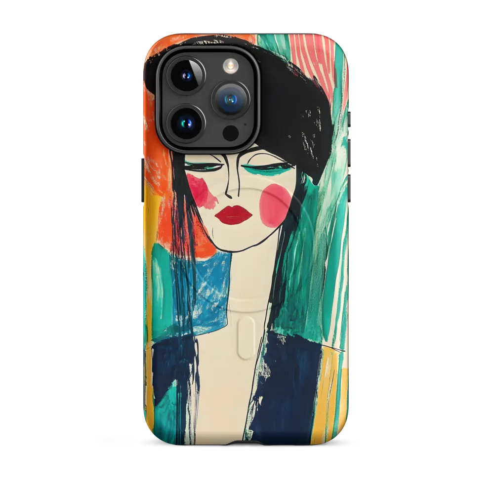 Portrait of Confidence | Phone Case |  15 Pro Max | MagSafe® Tough Case | Matte