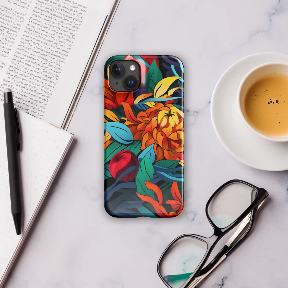 Tropical Harmony | Phone Case |  15 Plus | Snap Case | Glossy
