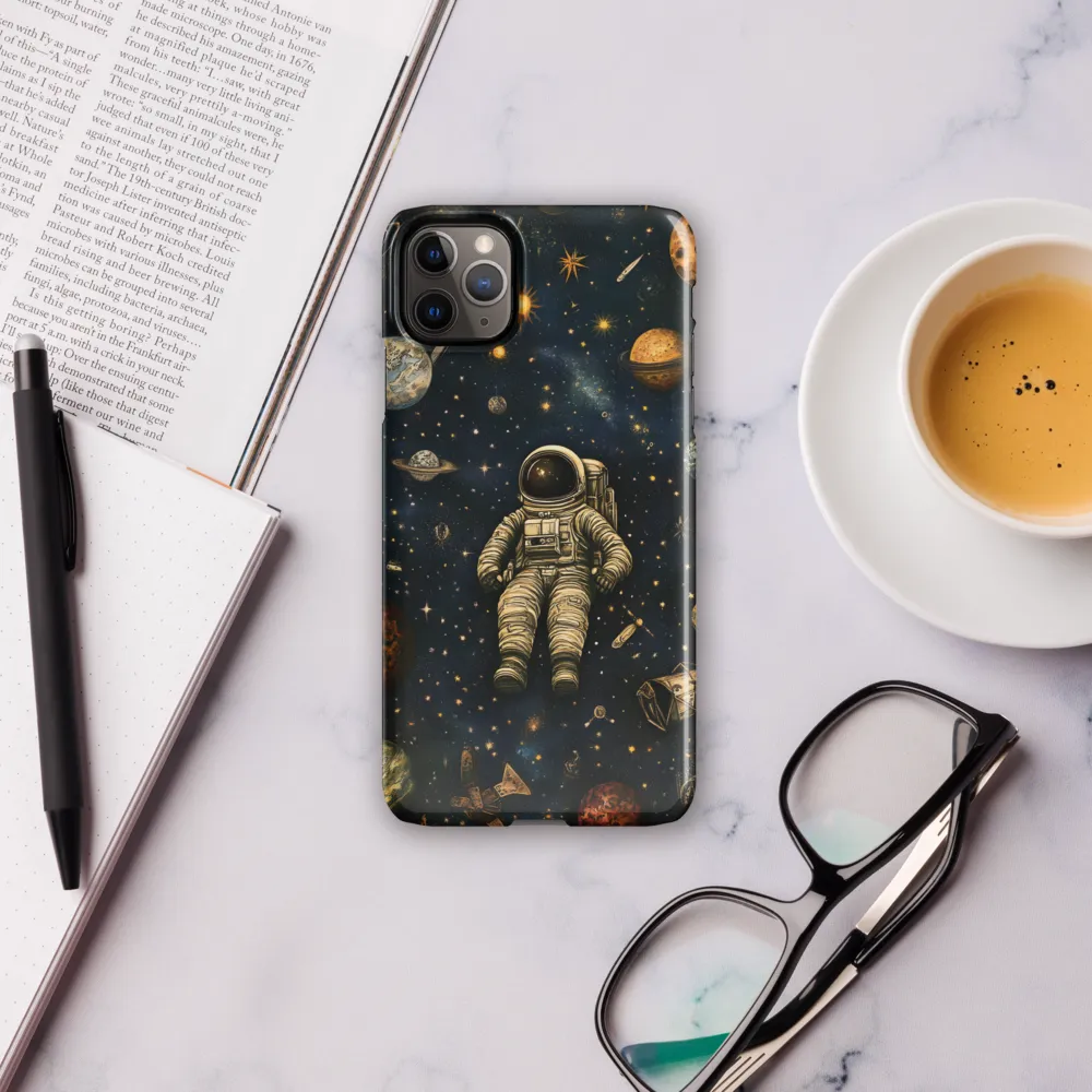 Cosmic Voyage: An Astronaut's Solitude | Phone Case |  11 Pro Max | Snap Case | Glossy