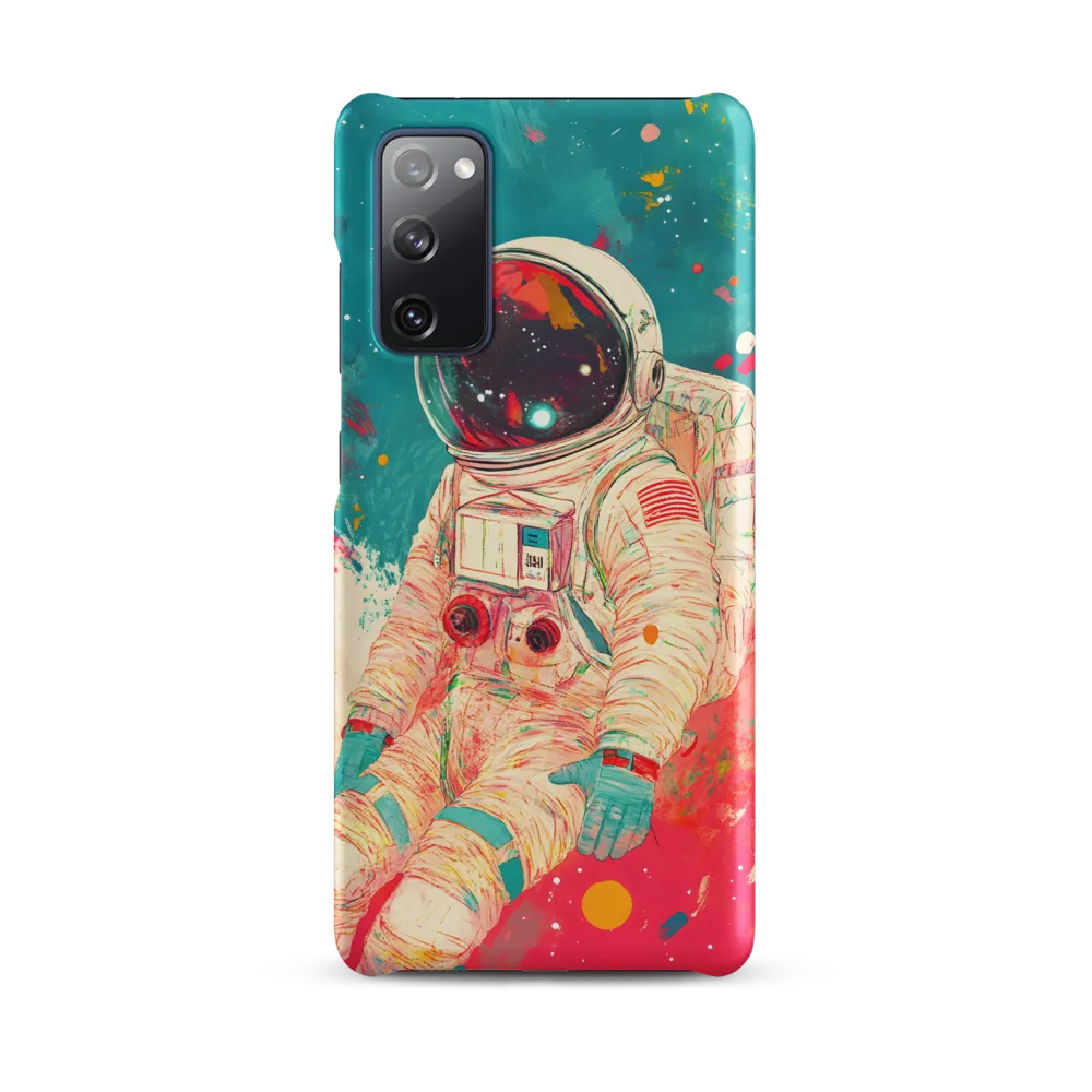 Cosmic Explorer: An Astronaut's Journey | Phone Case |  S20 FE | Snap Case | Matte