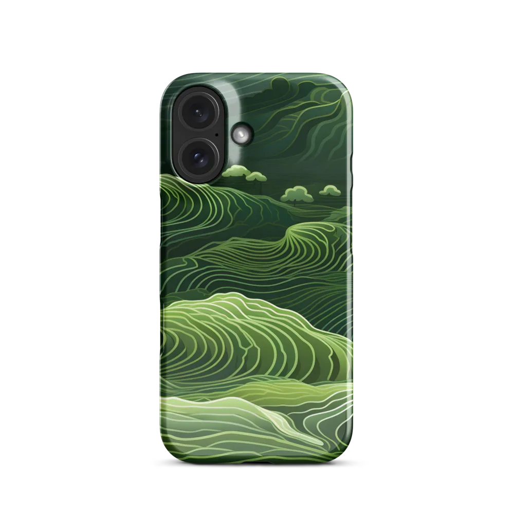 Whispers of Green Hills | Phone Case |  16 | Snap Case | Glossy