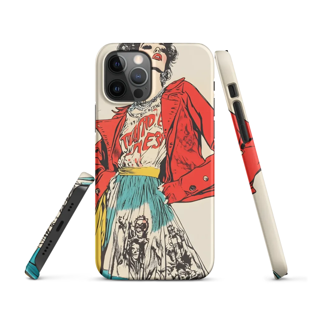 Vibrant Elegance: A Pop Art Fashion Statement