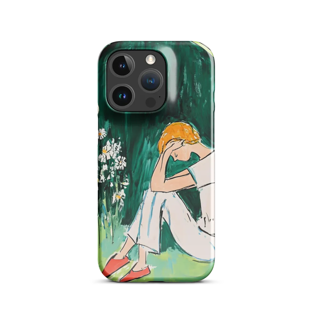 Silent Sorrow | Phone Case |  16 Pro | Snap Case | Glossy