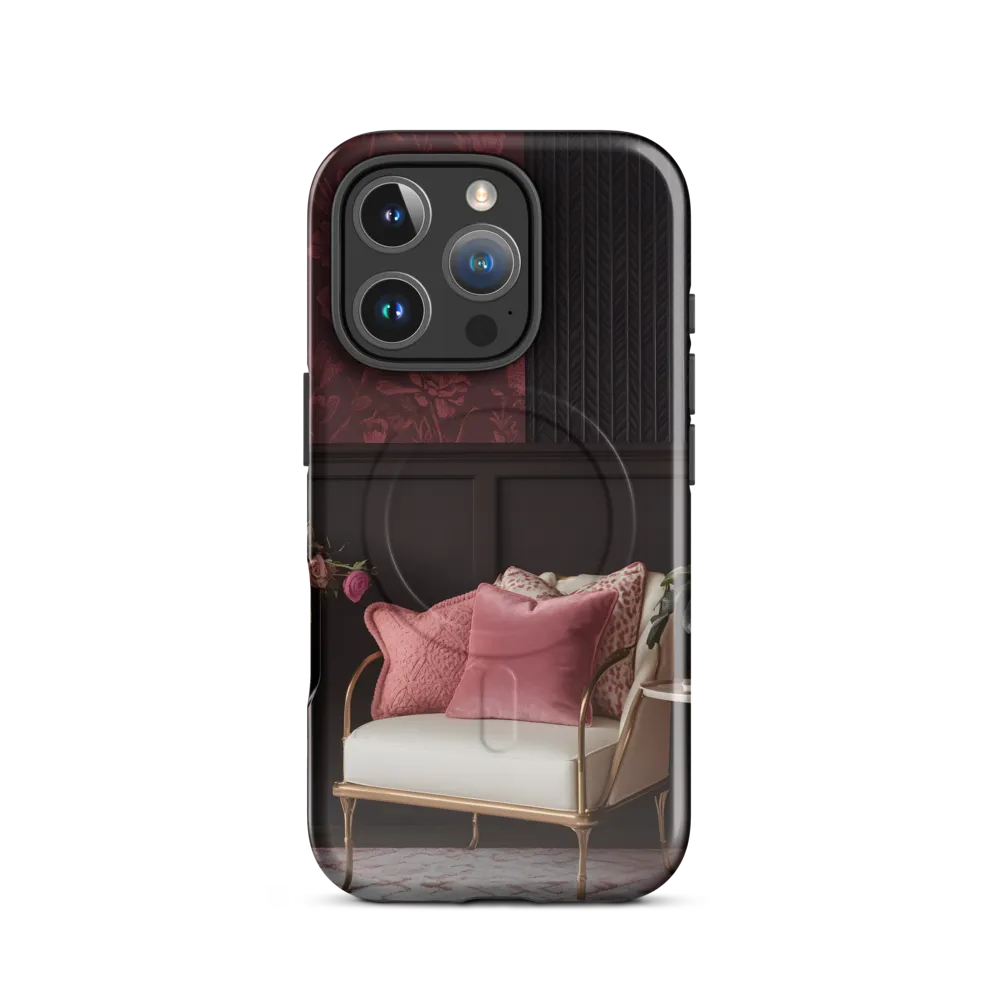 Elegance in Contrast: A Modern Interior Design | Phone Case |  16 Pro | MagSafe® Tough Case | Glossy