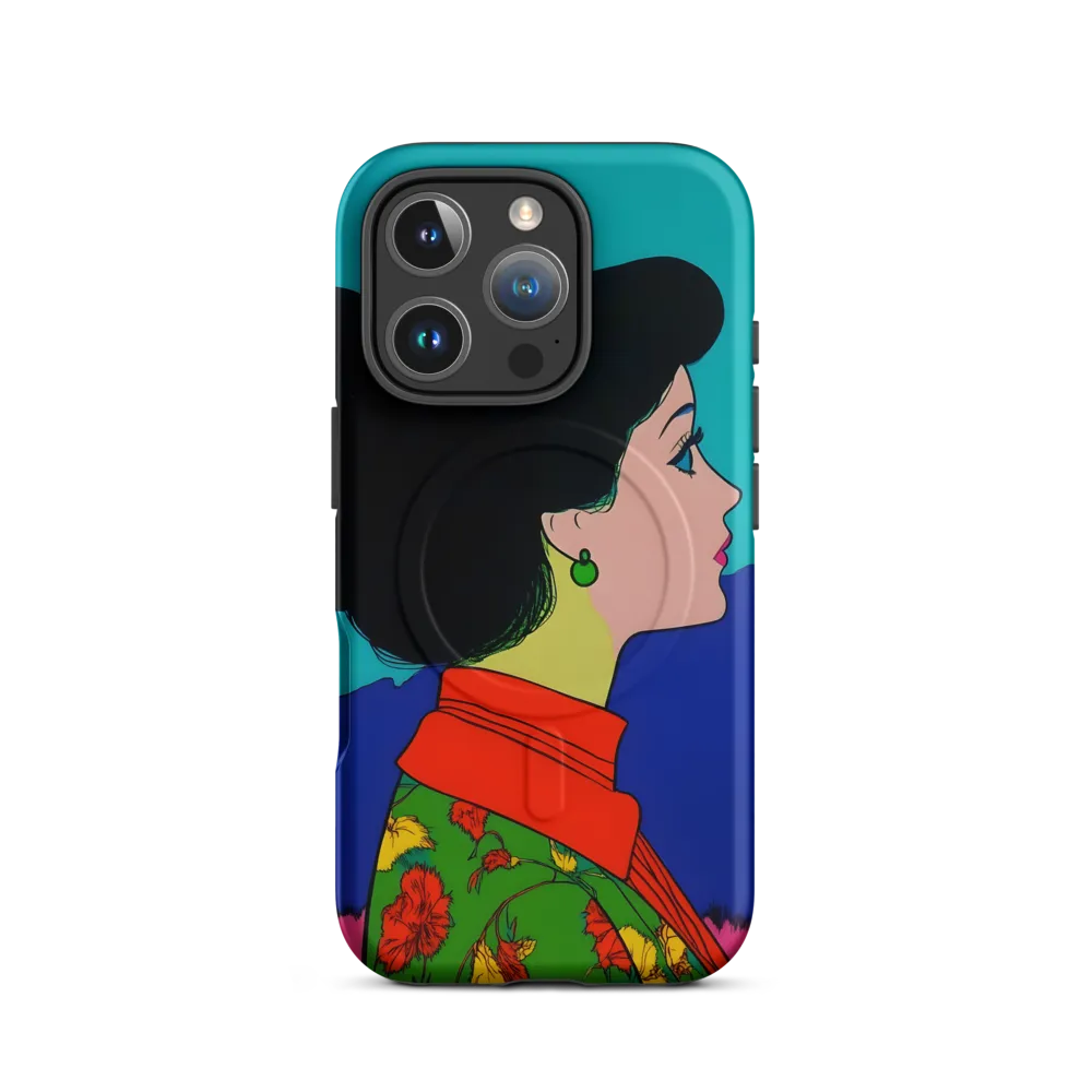 Whispers of Color: A Pop Art Portrait