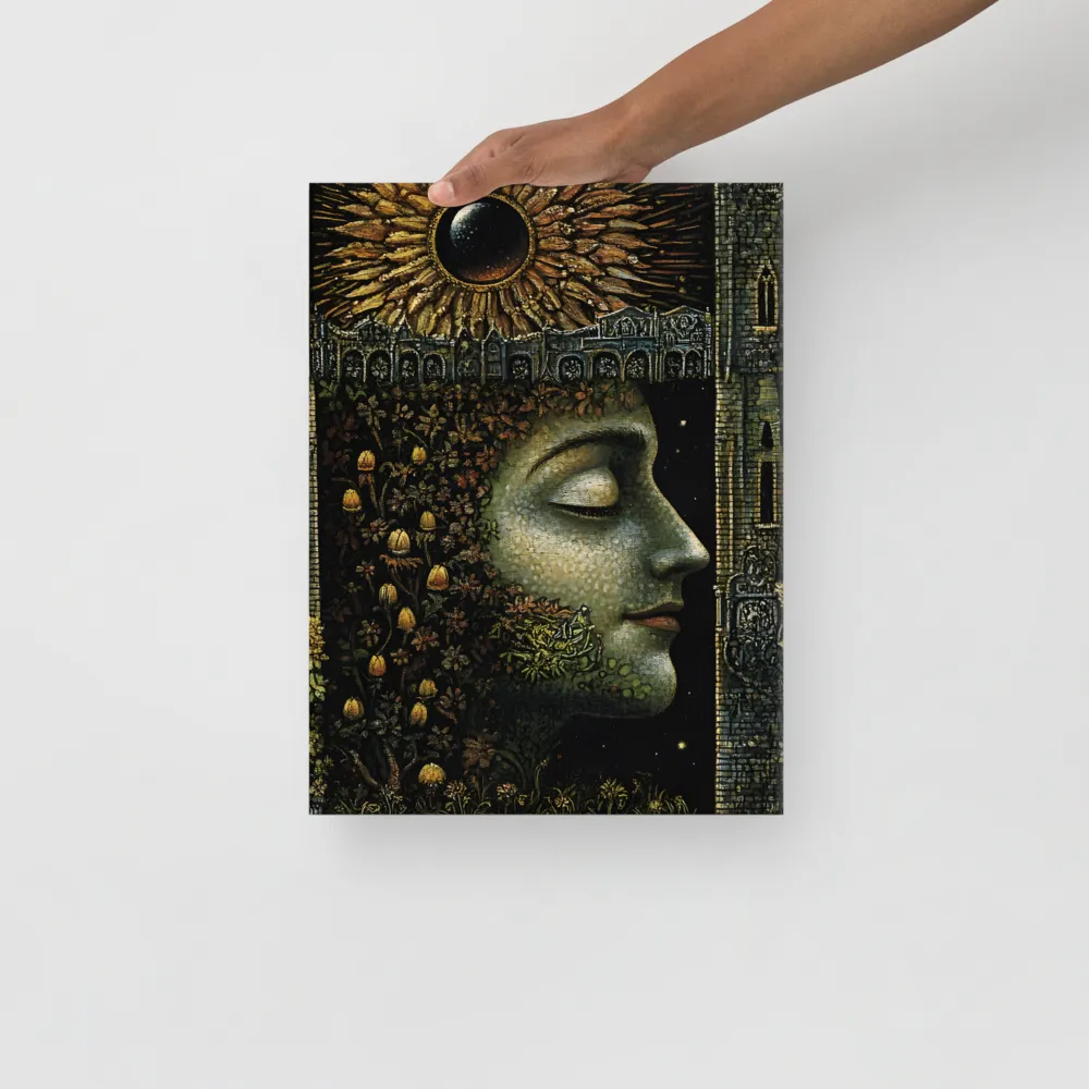 Nature’s Embrace: The Infinite Connection | Canvas | 12″×16″