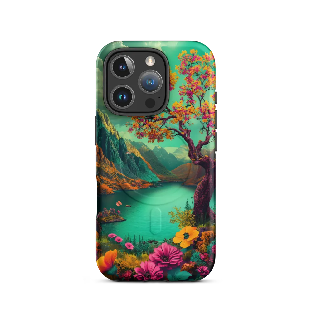 Elysium in Bloom | Phone Case |  16 Pro | MagSafe® Tough Case | Matte