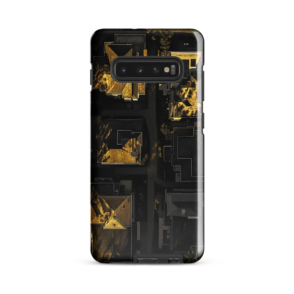 Architectural Harmony: Aerial Perspective | Phone Case |  S10 Plus | Tough Case | Glossy