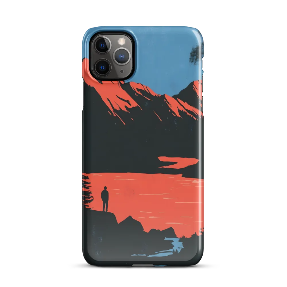 Serenity in Contrast | Phone Case |  11 Pro Max | Snap Case | Glossy