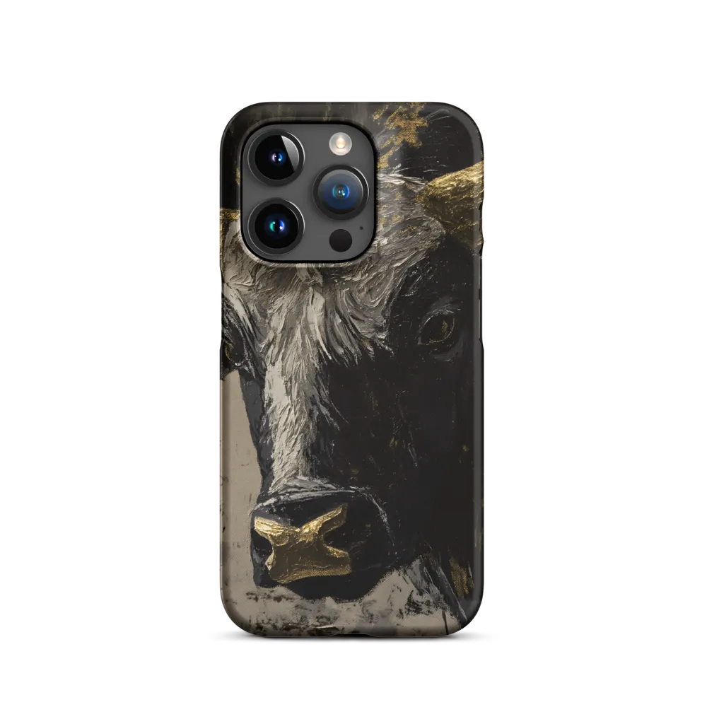 Majestic Bull: The Power in Black and Gold