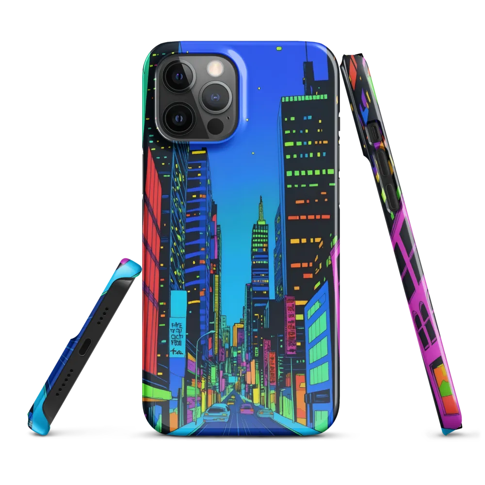 Neon Dreamscape: A Futuristic City at Dusk