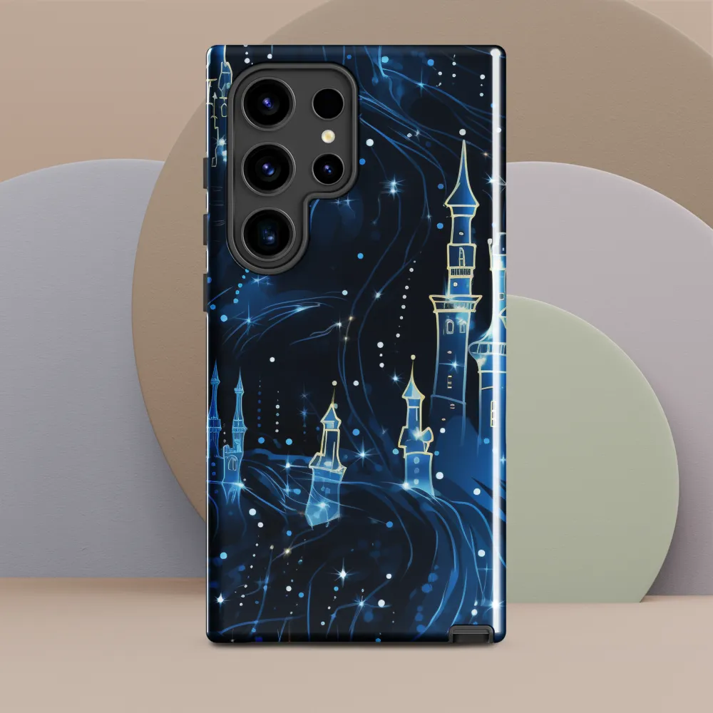 Dreamy Castles in a Starry Sky