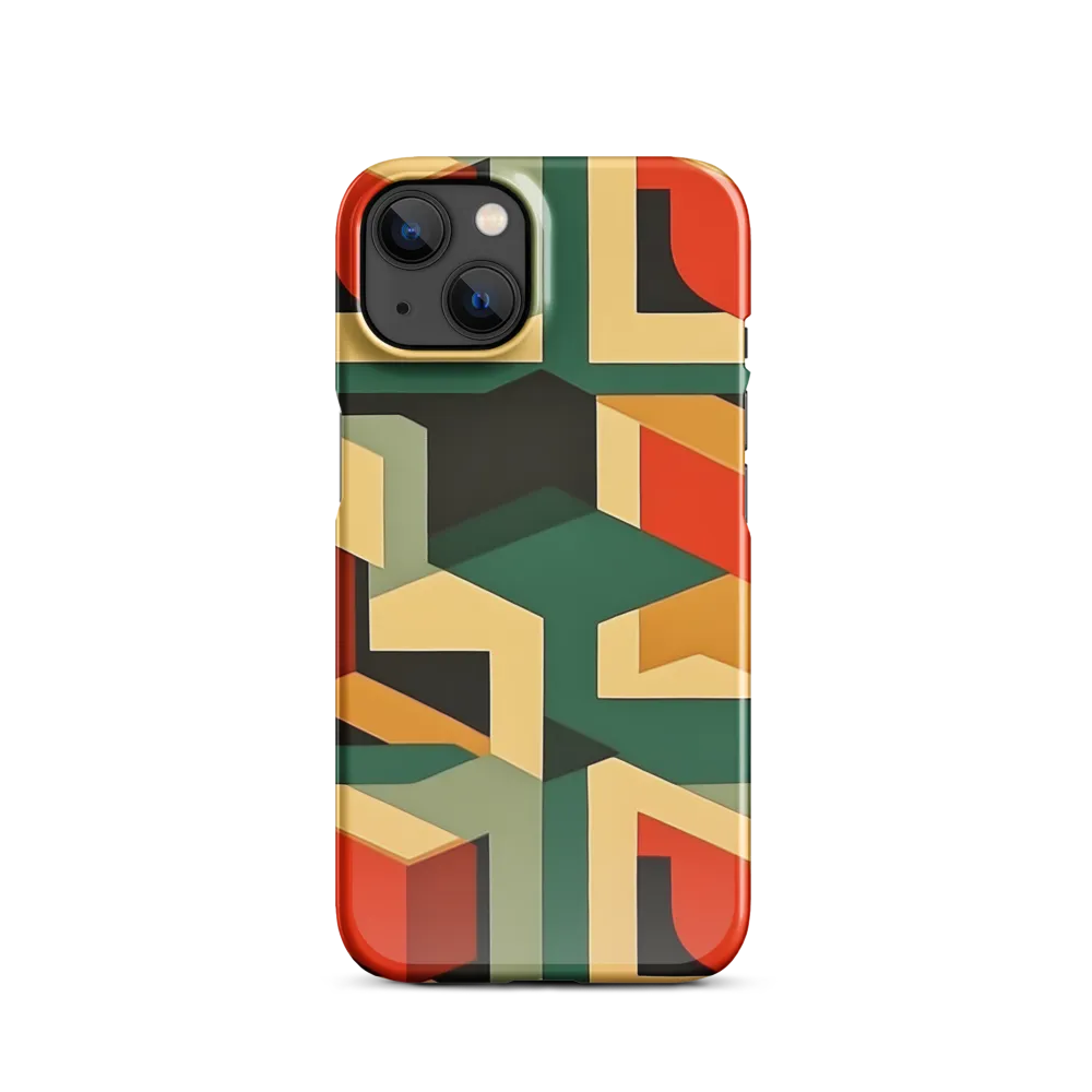 Dynamic Geometry: An Exploration of Form | Phone Case |  13 | Snap Case | Glossy