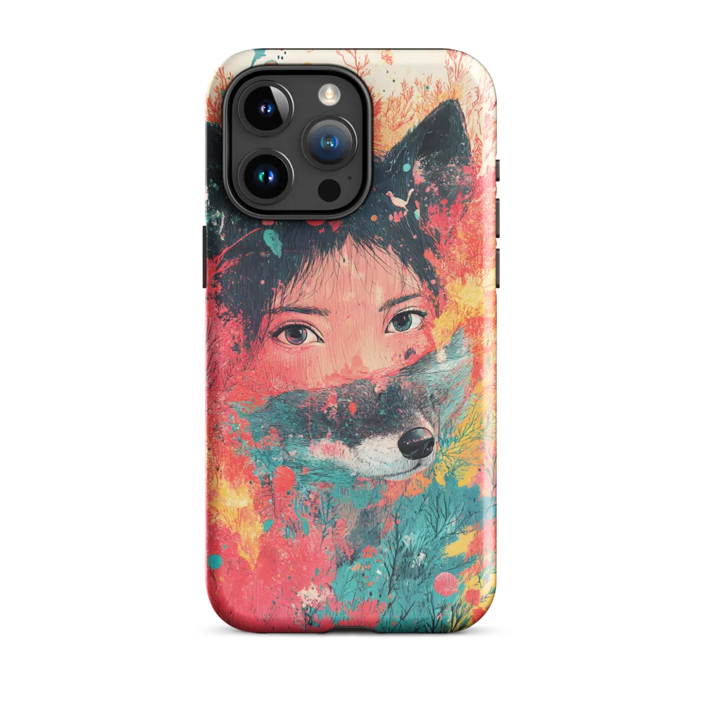 Harmony of Spirit: Girl and Wolf
