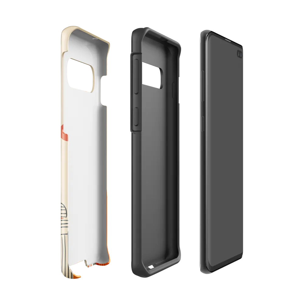 Contemplation of the Stars | Phone Case |  S10 | Tough Case | Glossy