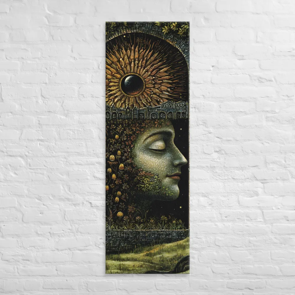 Nature’s Embrace: The Infinite Connection | Canvas | 20″×60″