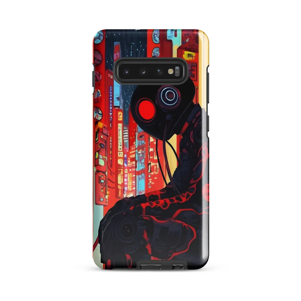 The Weight of Neon Dreams | Phone Case |  S10 Plus | Tough Case | Glossy