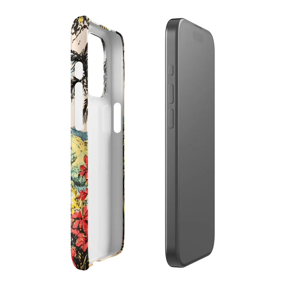 Tropical Serenity | Phone Case |  15 Pro | Snap Case | Matte