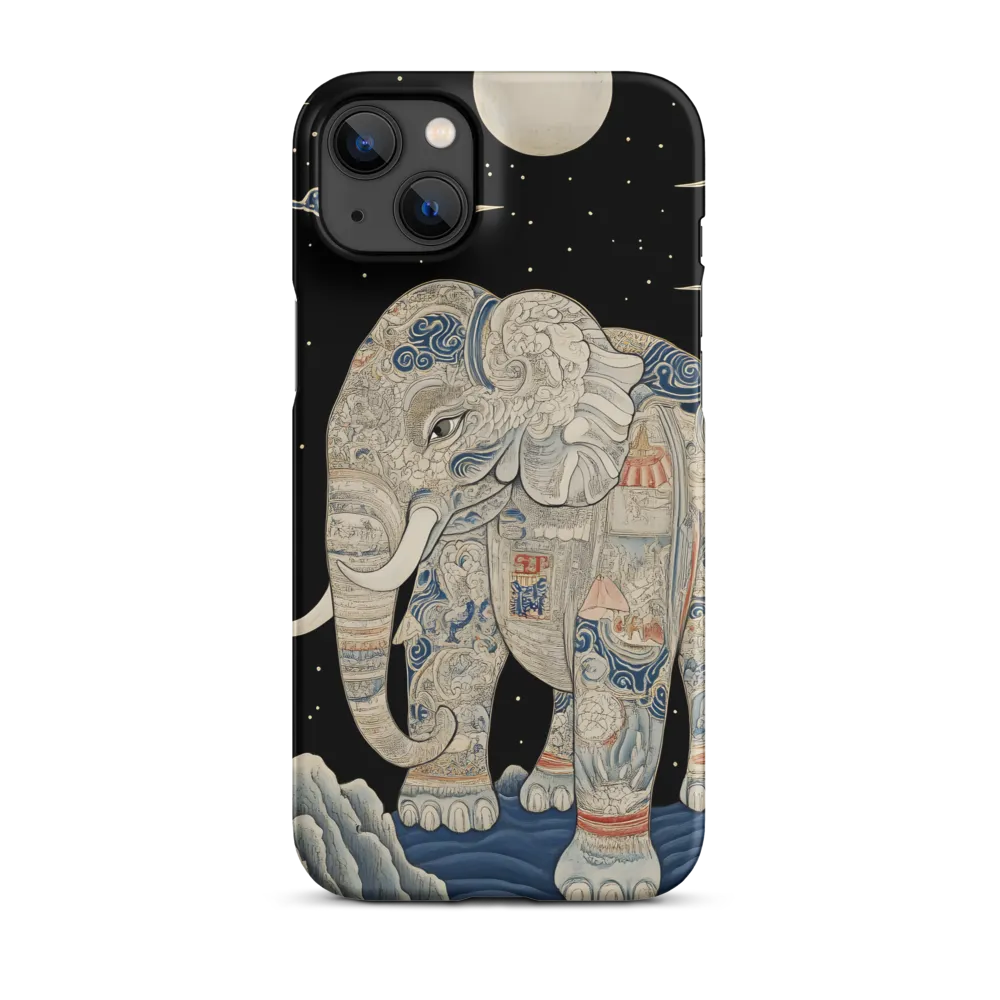 The Majestic Tale of the Painted Elephant | Phone Case |  14 Plus | Snap Case | Matte