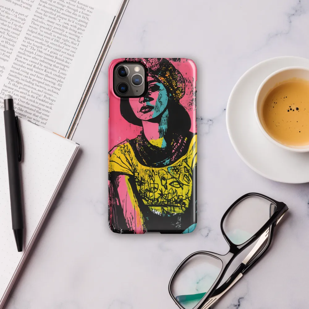 Urban Elegance: A Graffiti Portrait | Phone Case |  11 Pro Max | Snap Case | Glossy