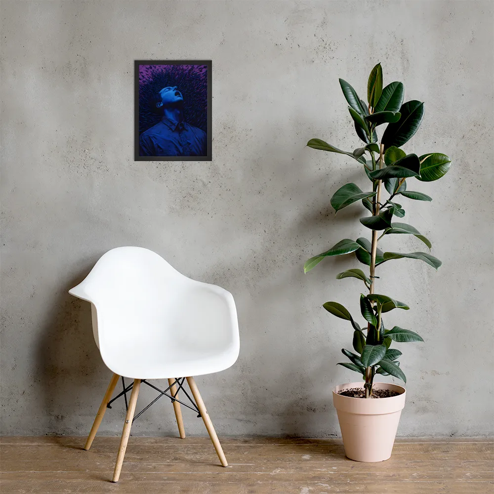 Dreams Unbound | Poster with Black Frame | 12″×16″