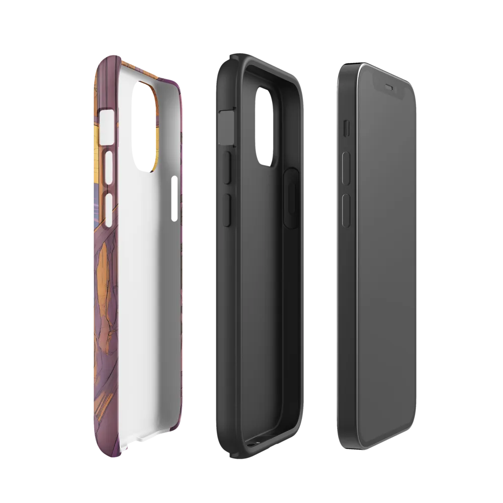 Whispers of the Sunset | Phone Case |  12 mini | Tough Case | Matte